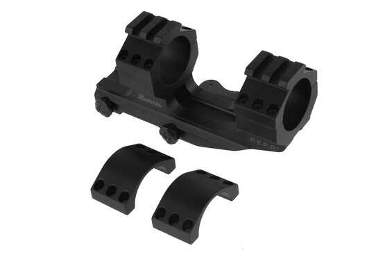 The Burris pepr qd mount comes with multiple scope ring styles to suit your preferences